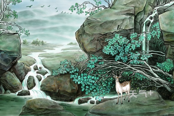 过分水岭古诗的拼音 过分水岭全诗注音版