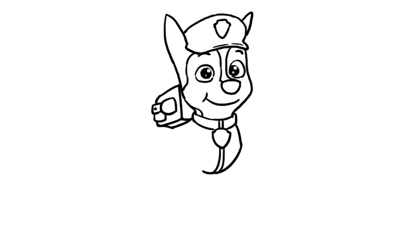 阿奇简笔画画法