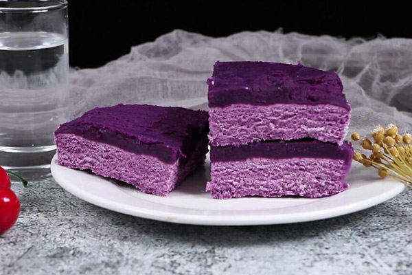 在家怎么做紫薯松糕 紫薯松糕的家常做法