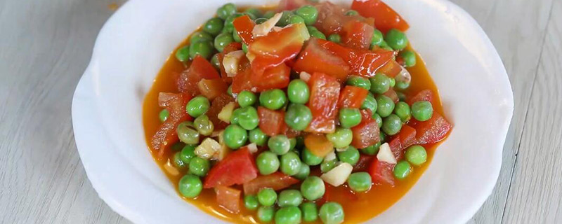 番茄焖青豆的做法 番茄焖青豆怎么做