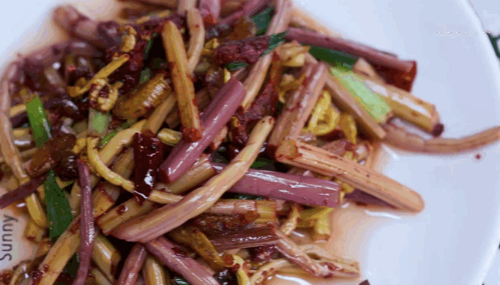 家常炒蕨菜的做法 蕨菜的炒法