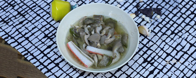 凤尾菇的做法凤尾菇汤的做法