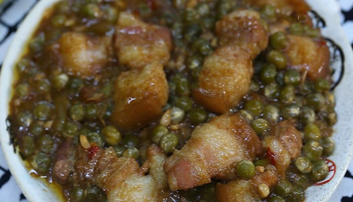 猪肉怎么做青豆焖猪肉的家常做法