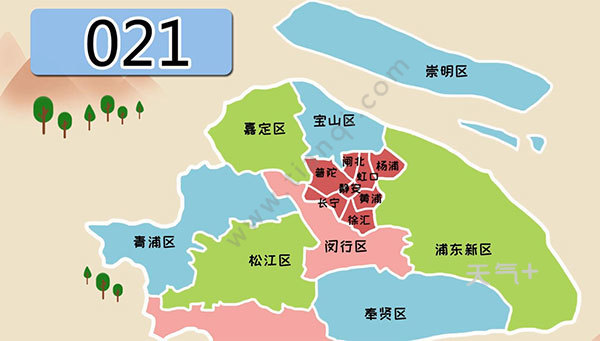 上海地图区域划分2019图片