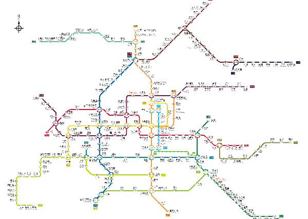 廣州地鐵線路圖廣州地鐵運營時間