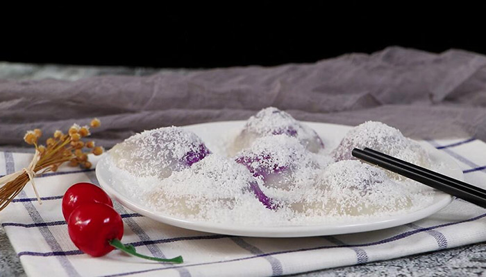 糯米糍的做法 紫薯糯米糍怎么做好吃