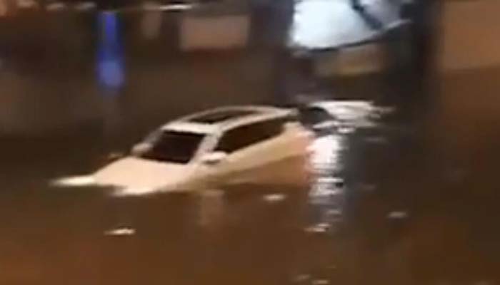 北京暴雨2人被困遇难 现场水痕线最深近2米